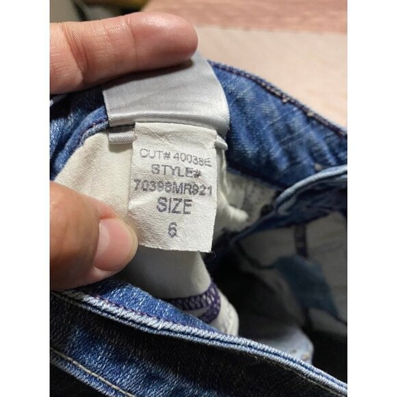 Not Your Daughters Jeans Bootcut Blue Jeans Size 6 - Picture 7 of 7